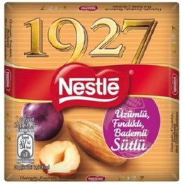 Nestle Üzümlü Fındıklı Bademli Sütlü 65 gr Çikolata