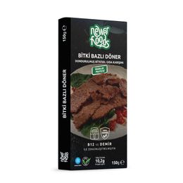Newer Foods 150 gr Bitki Bazlı Döner