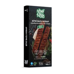 Newer Foods 160 gr Bitki Bazlı Kebap