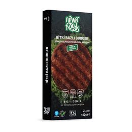 Newer Foods 180 gr Bitki Bazlı Burger