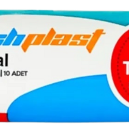 Newtechplast 72x95 cm 300 gr 10 Rulo Battal Boy Mavi Çöp Torbası