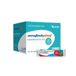 Newtechplast 72x95 cm 300 gr 20 Rulo Battal Boy Mavi Çöp Torbası