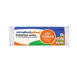 Newtechplast 80x110 cm 20 Adet Siyah Jumbo Boy Çöp Torbası