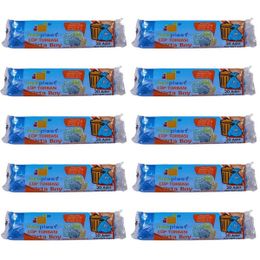 Niceplast 20 Adetlik 10 Rulo Mavi Orta Boy 55x60 cm 30 L Çöp Poşeti