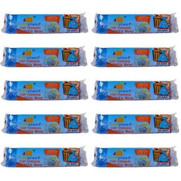 Niceplast 20 Adetlik 10 Rulo Mavi Orta Boy 55x60 cm 30 L Çöp Poşeti
