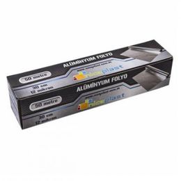 Niceplast 45 cm 12 Mikron 50 m Alüminyum Folyo