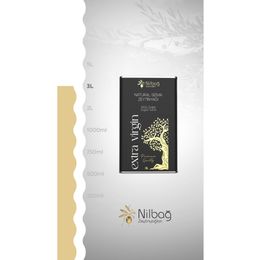 Nilbağ 3 lt Ayvalık Erken Hasat Soğuk Sıkım Naturel Sızma Zeytinyağı