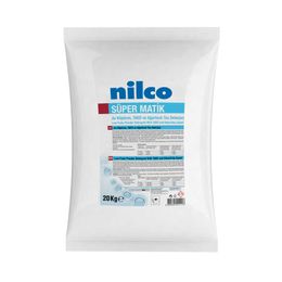 Nilco Ağartıcılı 20 kg Süper Matik Çamaşır Deterjanı