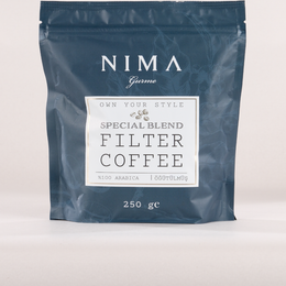 Nima Gurme 250 gr Special Blend Filtre Kahve