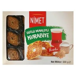 Nimet 500 gr Sütlü Mahlepli Kurabiye