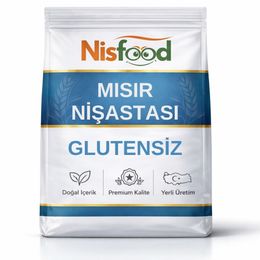 NisFood 1 kg Glutensiz Mısır Nişastası
