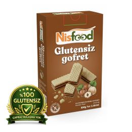 NisFood 100 gr Glutensiz Fındıklı Gofret