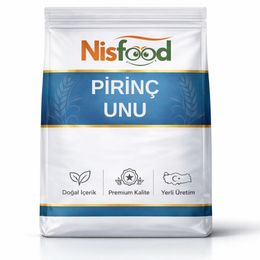 NisFood 5 kg Glutensiz Pirinç Unu