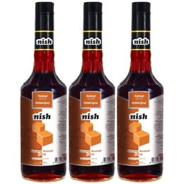 Nish 3x700 ml Karamel Aromalı Şurup