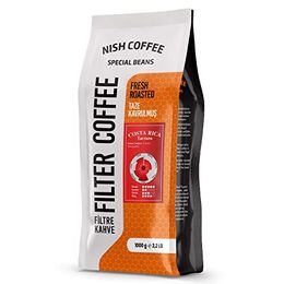 Nish Kahve 1 kg Öğütülmüş Costa Rica Tarrazu Filtre Kahve