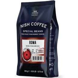 Nish Kahve 250 gr Çekirdek Espresso Roma Kahve