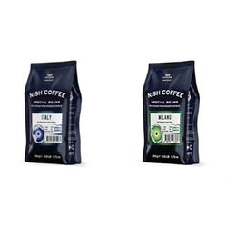 Nish Kahve 250 gr Espresso İtalya + 250 gr Milano Çekirdek Kahve