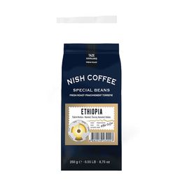 Nish Kahve 250 gr Etiyopya Yumuşak İçim Harrar Filtre Kahve