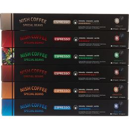 Nish Kahve Nespresso Uyumlu Kapsül 6'lı Set 55 Gr