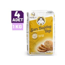 Nora Un 4x1 kg Sarı Buğday Unu