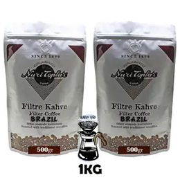 Nuri Toplar Filtre Kahve Brazil Cerrado 1000 gr