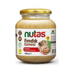 Nutas 280 gr Cam Kavanoz Fındık Ezmesi