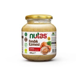 Nutas 280 gr Cam Kavanoz Fındık Ezmesi