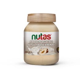 Nutas 700 gr Fındık Parçacıklı Sütlü Fındık Kreması