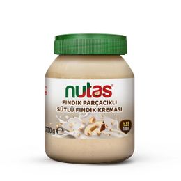 Nutas 700 gr Fındık Parçacıklı Sütlü Fındık Kreması