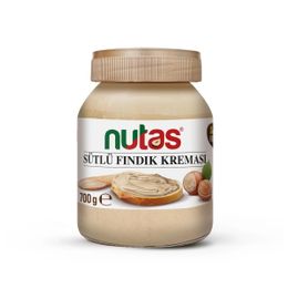 Nutas 700 gr Fındık Parçacıklı Sütlü Fındık Kreması