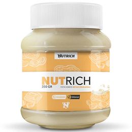 Nutrich Creamy Beyaz Çikolatalı Doğal Fıstık Ezmesi 350 gr