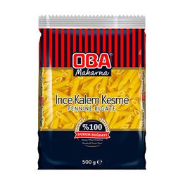 Oba 500 gr İnce Kesme Penne Makarna