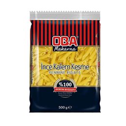 Oba İnce Kalem Kesme 500 gr Makarna