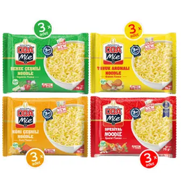 Oba Karma Çeşnili Hazır Noodle 12'li Paket