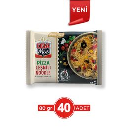 Oba Mie 40x80 gr Pizza Çeşnili Noodle