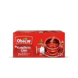 Obaçay Karadeniz 25 Adet Bardak Poşet Çayı