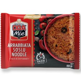 OBAMie 40x80 gr Arrabbiata Soslu Noodle