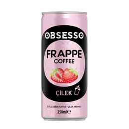 Obsesso 250 ml Frappe Çilek Soğuk Kahve