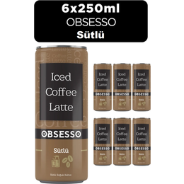 Obsesso 250 ml Sütlü Soğuk Kahve