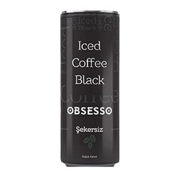 Obsesso Iced Black Şekersiz 250 ml Kahve