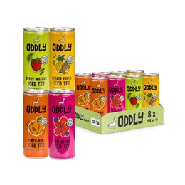 Oddly Peachrooi ve Hibiberry ve Berry ve Ginger Cam 250 ml Soğuk Çay