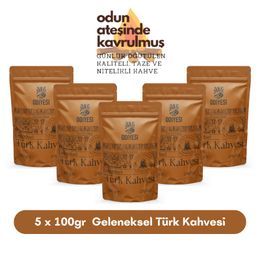 Odiyesi 100 gr Odun Ateşinde Kavrulmuş Geleneksel Türk Kahvesi