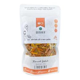 OG Natural 200 gr Organik Karışık Sebzeli Tam Buğday Şerit Makarna Linguine