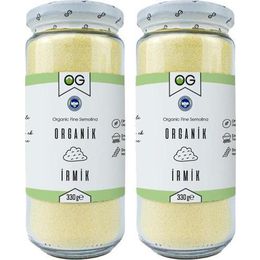 OG Natural 2x330 gr Organik Bebek İrmik