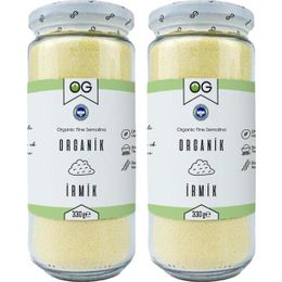 OG Natural 2x330 gr Organik Bebek İrmik