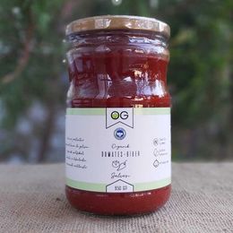 Og Natural 650 gr Organik Tuzsuz Domates Biber Salçası