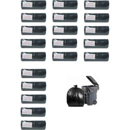 Ögem 100x150 cm 10'lu Rulo 20 Paket Hantal Boy Ağır Hizmet Çöp Torbası