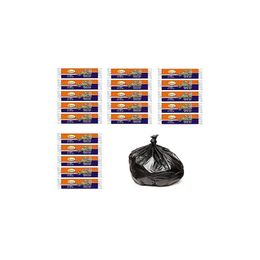Ögem 72x95 cm 20x10'lu Siyah Endüstriyel Battal Boy Çöp Poşeti