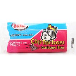Ögem Dev Mini Küçük Boy Çöp Torbası 40x50 cm 40'lı