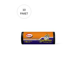 Ögem Endüstriyel Boy 72x95 cm 10'lu Rulo 20 Paket Çöp Poşeti